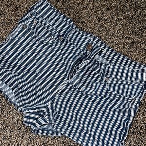 American Eagle Striped Shorts